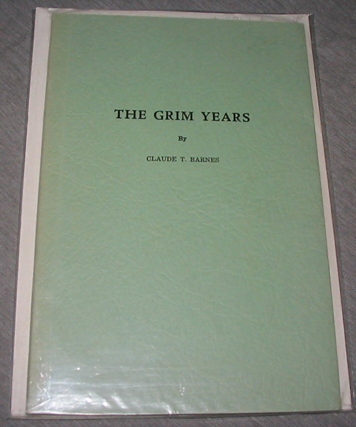 Image for The Grim Years - Or the Life of Emily Stewart Barnes
