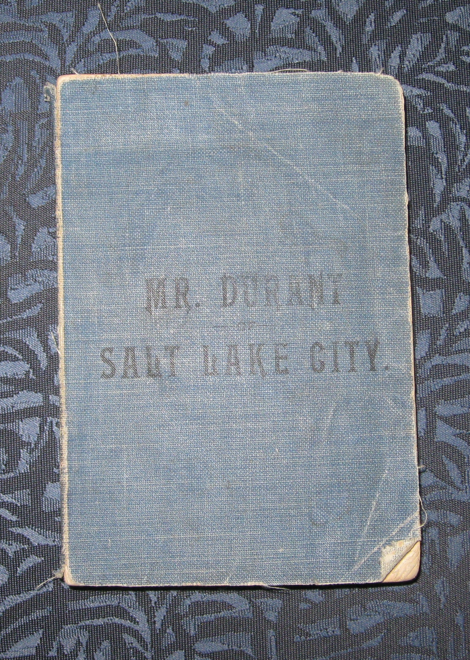Image for Mr. Durant of Salt Lake City - That Mormon