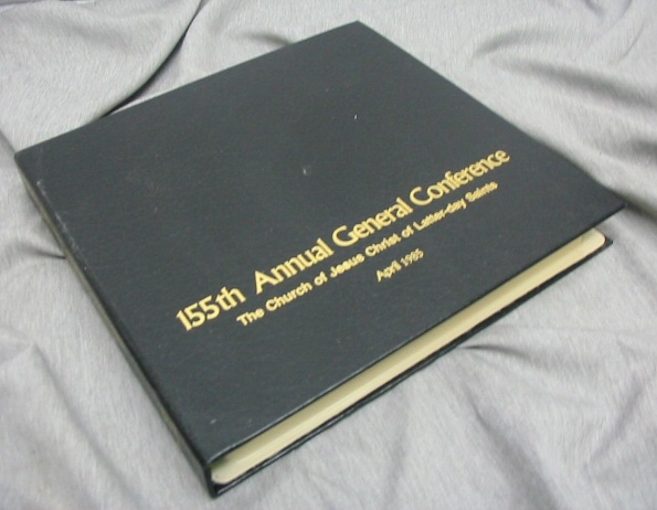 Image for GENERAL CONFERENCE CASSETTE TAPES - SCARCE BRUCE R. MCCONKIE 155th Annual, April 1985