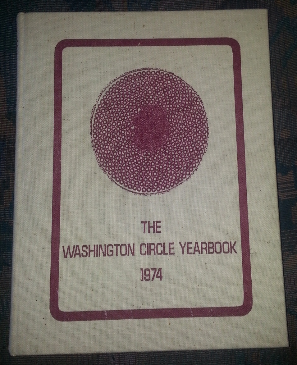 Image for THE WASHINGTON CIRCLE YEARBOOK 1974 (George Washington University)