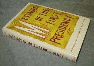 Image for MESSAGES OF THE FIRST PRESIDENCY - Volume 1