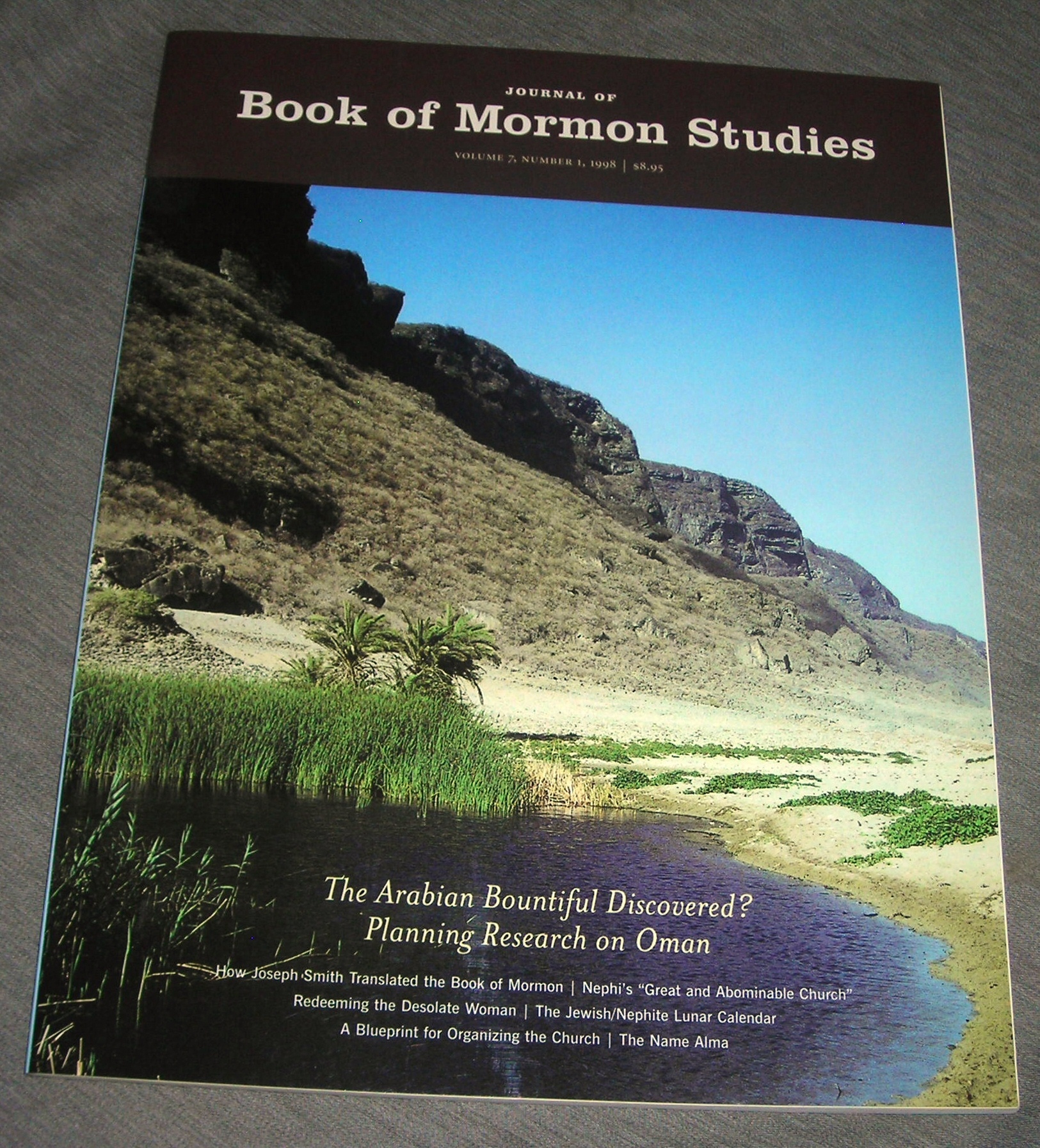 Image for Journal of Book of Mormon Studies; Vol. 7 / Number 1 / 1998