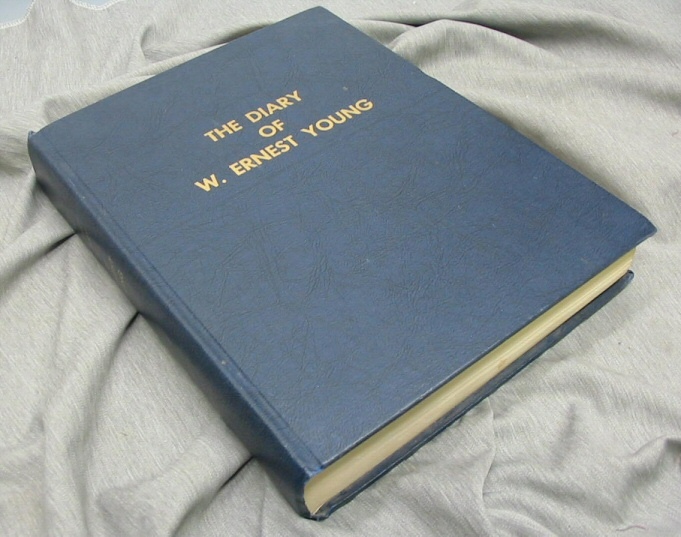 Image for THE DIARY OF W. ERNEST YOUNG