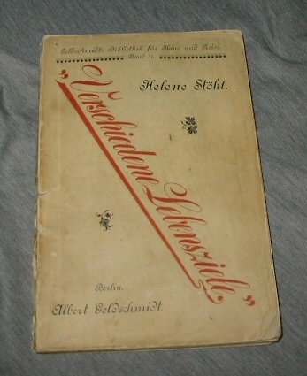 Image for "VERSCHIEDENE LEBENSZIELE" (GERMAN: DIFFERENT LIFE-AIMS) Narration Blows That, Which Does Not Lie!
