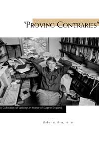 Image for Proving Contraries - A Collection of Writings in Honor of Eugene England