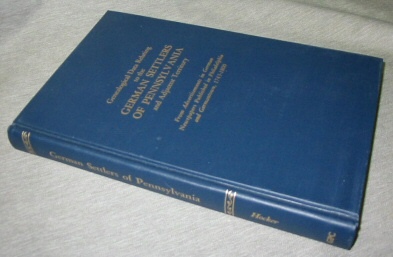 Image for Genealogical Data Relating to the German Settlers of Pennsylvania and Adjacent Territory