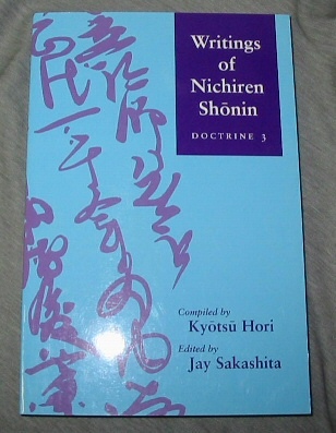 Image for Writings of Nichiren Shonin Doctrine 3