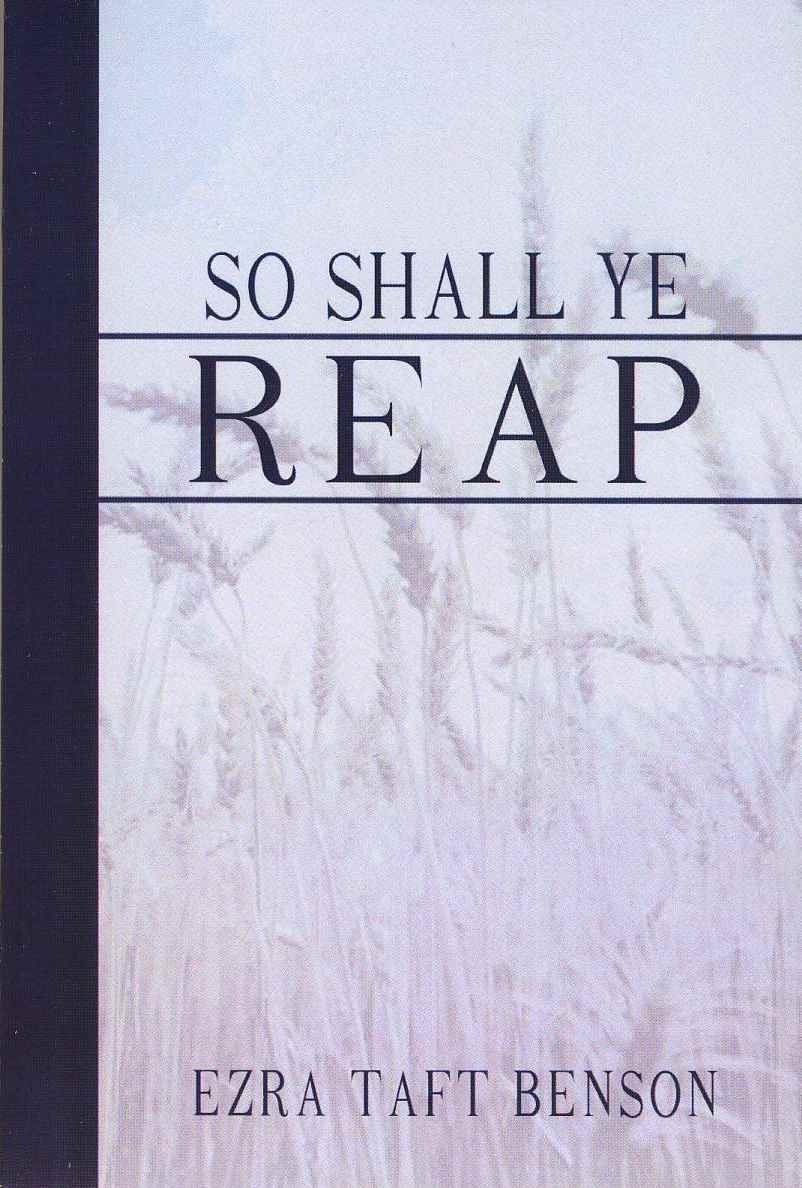 Image for So Shall Ye Reap