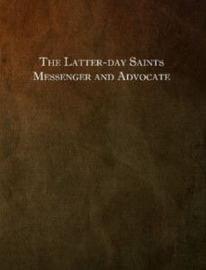 Image for The Latter-day Saints Messenger and Advocate