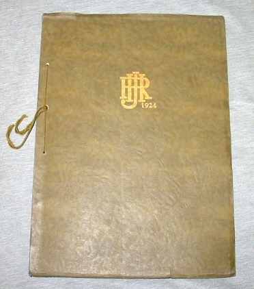 Image for ROOSEVELT OUTLOOK Yearbook, Roosevelt, Utah 1924