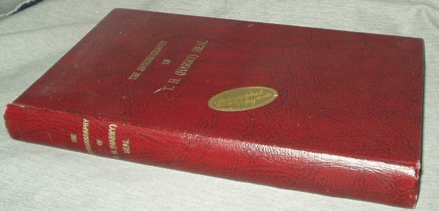 Image for THE AUTOBIOGRAPHY of Thomas Harry Heal