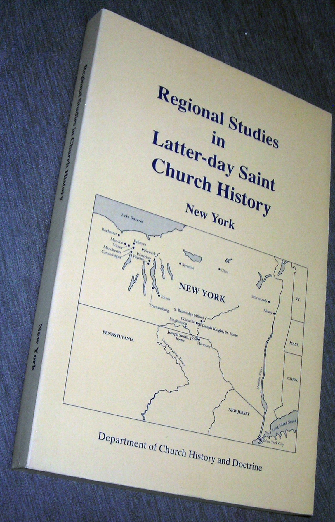 Image for Regional Studies in Latter-day Saint Church History: New York