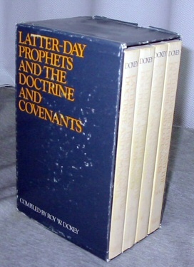 Image for The Latter-day Prophets and the Doctrine and Covenants - Complete set - I,II,III,IV Volumes 1-4 Complete in Slipcase