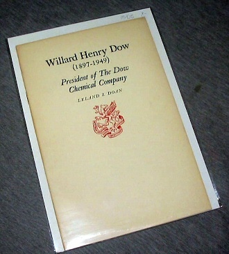 Image for Willard Henry Dow (1897-1949) - President of the Dow Chemical Company