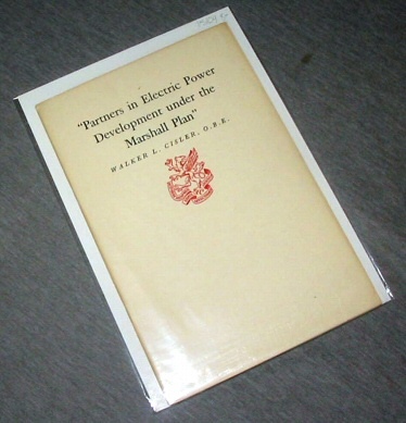 Image for Partners in Electic Power Development under the Marshall Plan