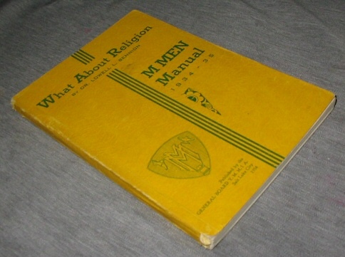 Image for What about Religion - M Men Manual 1934-35
