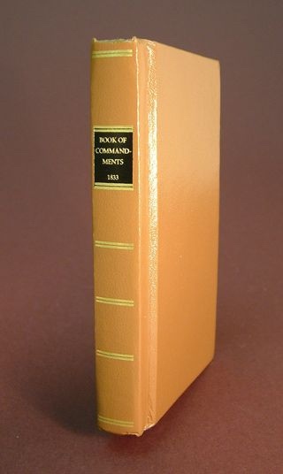 Image for REPLICA OF 1833 BOOK OF COMMANDMENTS MORMON - Brand NEW!