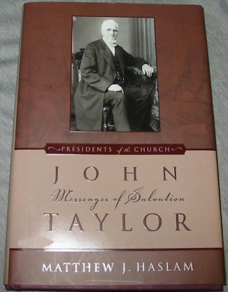 JOHN TAYLOR - Messenger of Salvation Image for JOHN TAYLOR - Messenger of Salvation