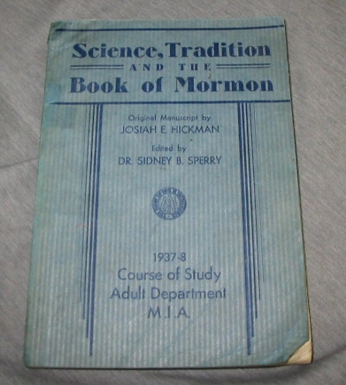 Image for Science, Tradition, and the Book of Mormon