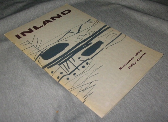 Image for INLAND Summer 1959 Fifty Cents