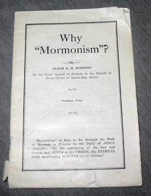 Image for Why "Mormonism"? - Number 4
