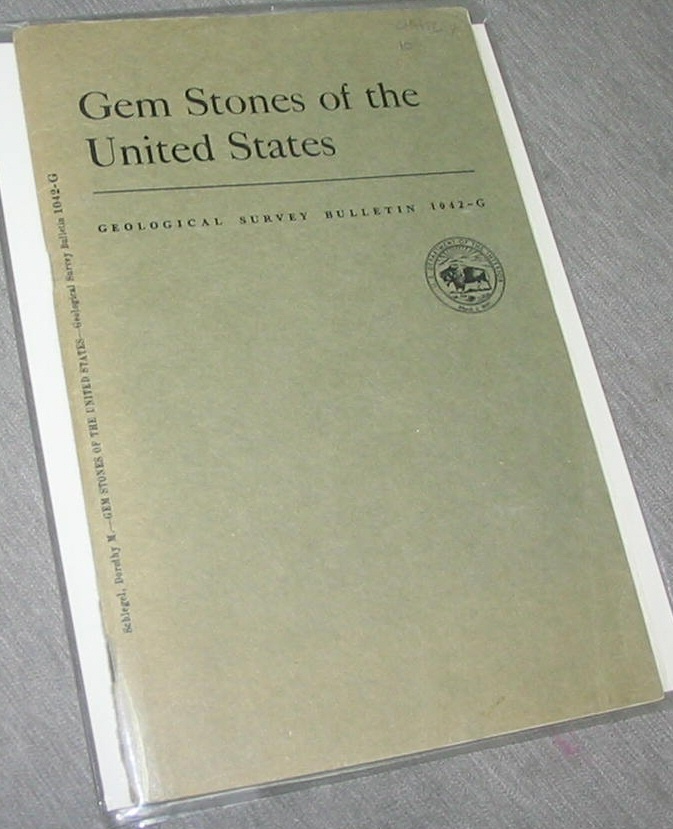 Image for Gem Stones of the United States - Contributions to Economic Geology