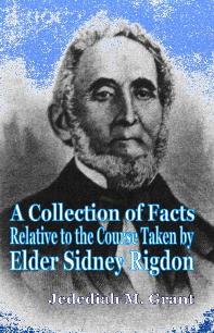 Image for A COLLECTION OF FACTS ABOUT SIDNEY RIGDON (1844)