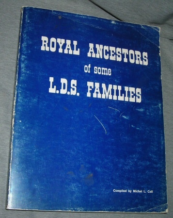 Image for ROYAL ANCESTORS OF SOME L.D.S. FAMILIES
