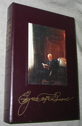 Sermons and Writings of President Ezra Taft Benson - Leather Gift Edition Given to LDS Church Employees. Image for Sermons and Writings of President Ezra Taft Benson - Leather Gift Edition Given to LDS Church Employees.