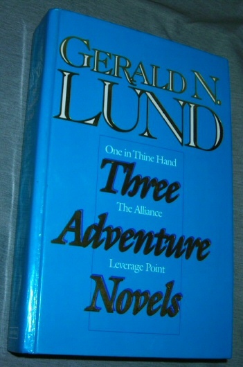 Image for Three Adventure Novels (One in Thine Hand, The Alliance, Leverage Point)