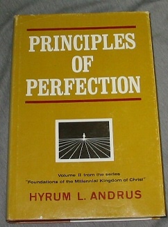 Image for PRINCIPLES OF PERFECTION