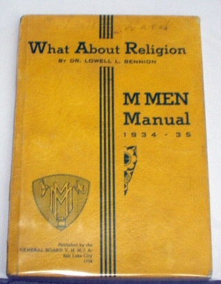 Image for WHAT ABOUT RELIGION M Men Manual 1934-35