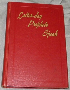 Image for LATTER-DAY PROPHETS SPEAK