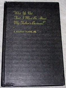 Image for Wist Ye Not That I Must Be About My Father's Business
