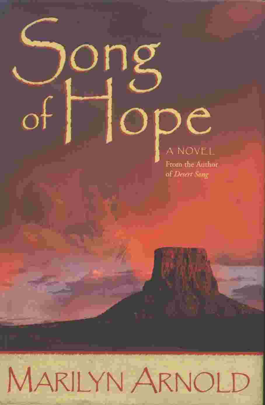 Image for SONG OF HOPE A novel