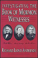Image for INVESTIGATING THE BOOK OF MORMON WITNESSES