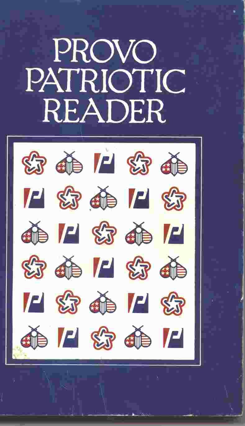 Image for PROVO PATRIOTIC READER