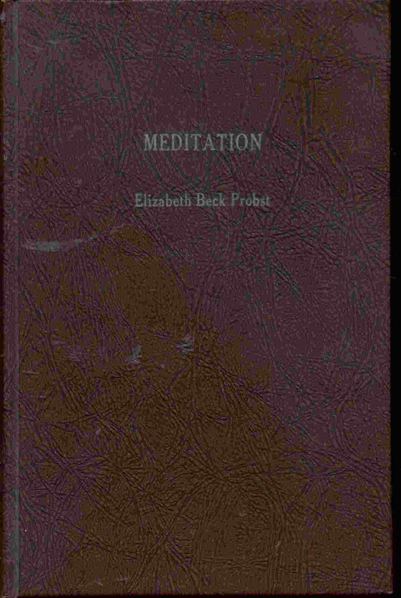 Image for MEDITATION