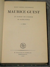 Image for Maurice Guest - A Novel - This Book is in Dutch.