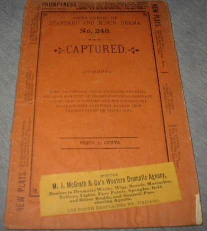 Image for Captured - Or, the Old Maid's Triumph
