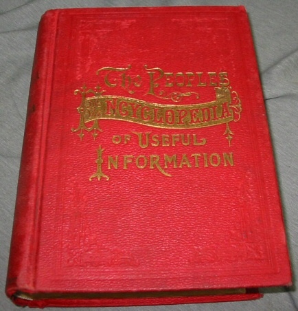 Image for THE POEPLES ENCYCLOPEDIA OF USEFUL INFORMATION - A Compendium of Facts, Forms, Figures, Formulas and General Information.