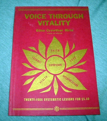 Image for Voice through Vitality - Twenty-Four Systematic Lessons for $5.00