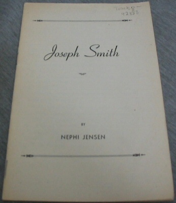 Image for Joseph Smith - An Oration