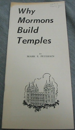 Image for Why Mormons Build Temples