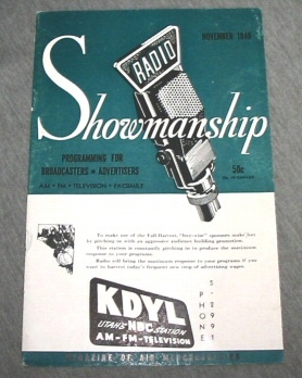 Radio Showmanship - Programming for Broadcasters - Advertisers Image for Radio Showmanship - Programming for Broadcasters - Advertisers