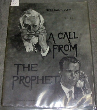 Image for A Call from the Prophet - An Address Given to the Brigham Young University Student Body