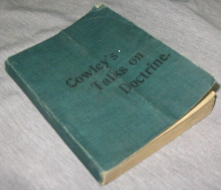 Image for Cowley's Talks on Doctrine