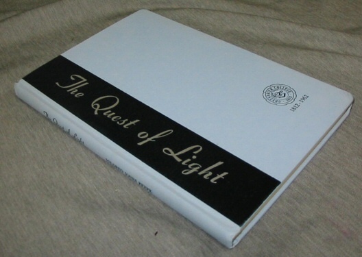 Image for The Quest of Light - Historical Pageant Commemorating the One Hundred and Fiftieth Anniversary of Greenbrier College 1812 - 1962