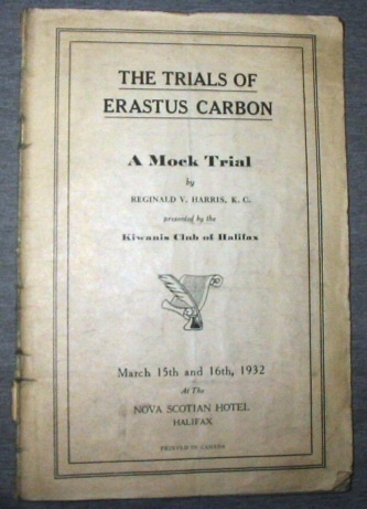 Image for The Trials of Erastus Carbon - A Mock Trial