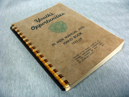 Image for M Men Manual and Hand Book - Youth's Opportunities - Temperance Articles - Joint Gleaner- M Men Activites -